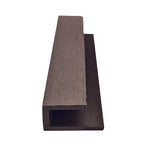 Load image into Gallery viewer, COMPOSITE CLADDING CHOCOLATE BROWN U TRIM | 550ICCUT3