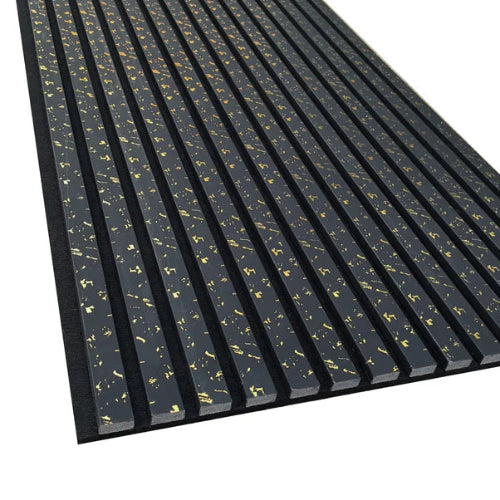 ACOUSTIC PANEL - BLACK GOLD DOT 60X240 | 550IAP11