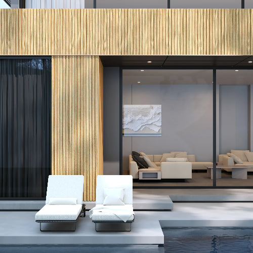 SLATWALL TEAK 5M/3.6M | 550ISW6