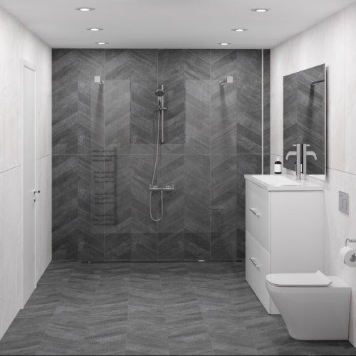 ART.CHEVRON BLACK 60X120 | 550IPT154