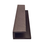 COMPOSITE CLADDING CHOCOLATE BROWN U TRIM | 550ICCUT3