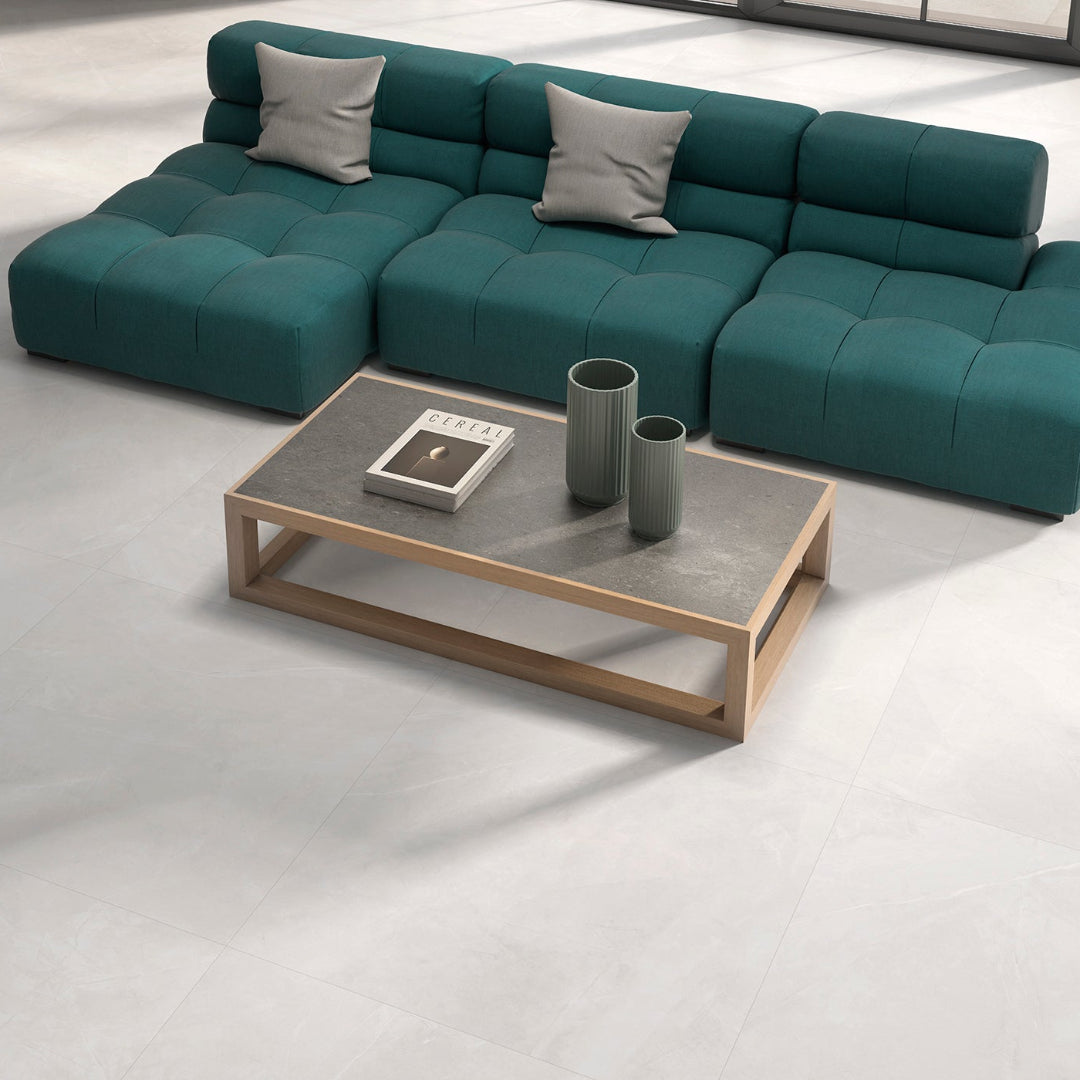 Magda Blanco Matt Marble Tile