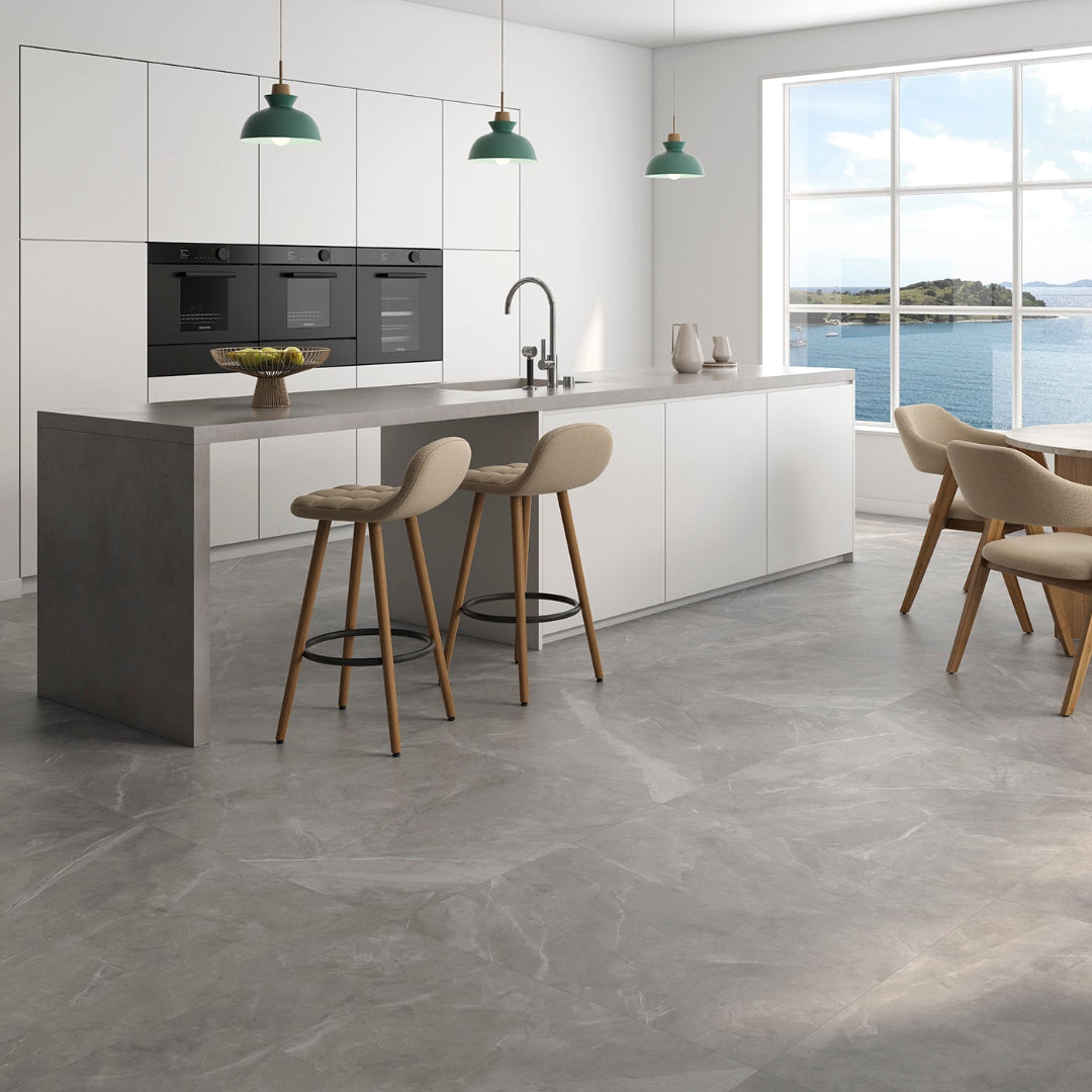 Magda Gris Matt Marble Tile