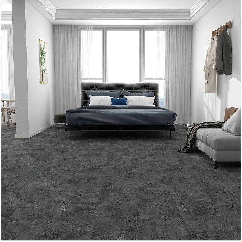 Anthracite Marble Spc Flooring