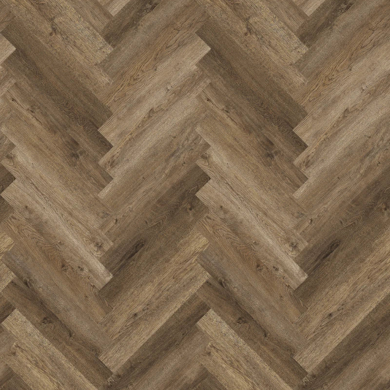 Herringbone Ashton Brown Spc Flooring