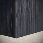 Load image into Gallery viewer, SLATWALL CHARCOAL EXTERNAL TRIM | 550ISWET4
