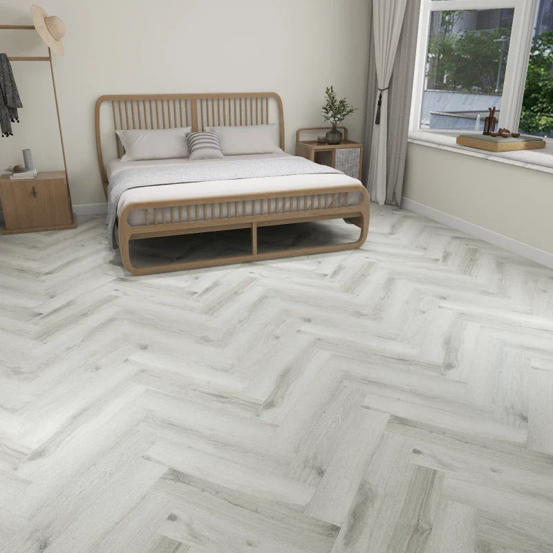 Herringbone Warm Walnut Spc Flooring