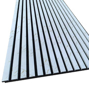 ACOUSTIC PANEL - WHITE GOLD MARBLE 60X240 | 550IAP10