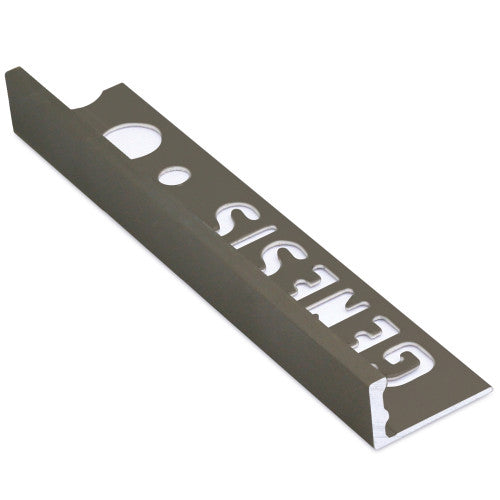 Straight Edge 10mm & 12mm Aluminium Tile Trim - 2.7m | 550ITA8