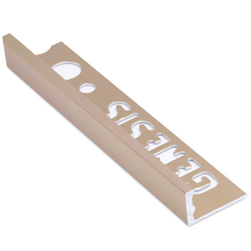 Straight Edge 10mm & 12mm Aluminium Tile Trim - 2.7m | 550ITA8