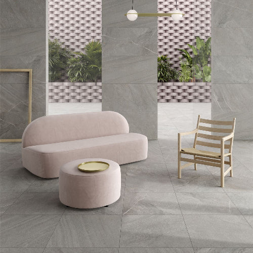 CS.GREY MATT RECT 60X60 | 550IPT31