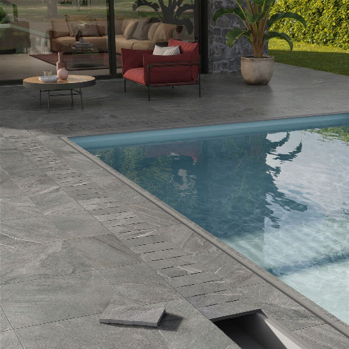CS.GREY MATT RECT 60X60 | 550IPT31