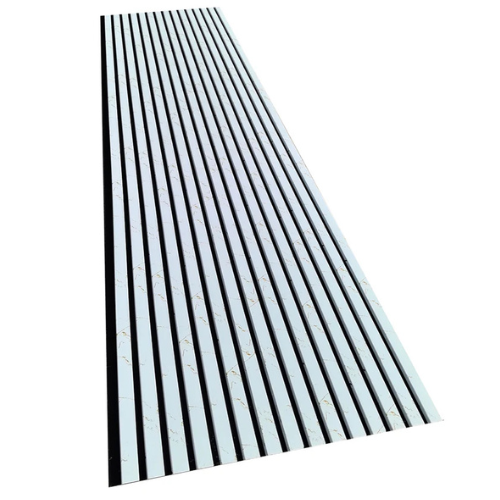 ACOUSTIC PANEL - WHITE GOLD MARBLE 60X240 | 550IAP10